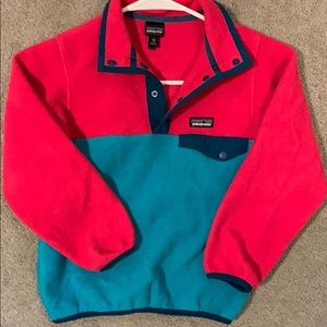 Patagonia fleece 1/4 button pullover